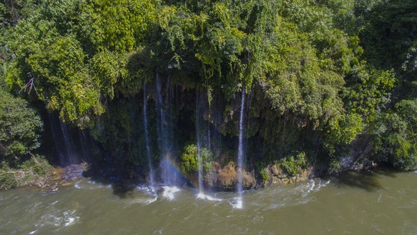 Narices Waterfall in Puerto Garza